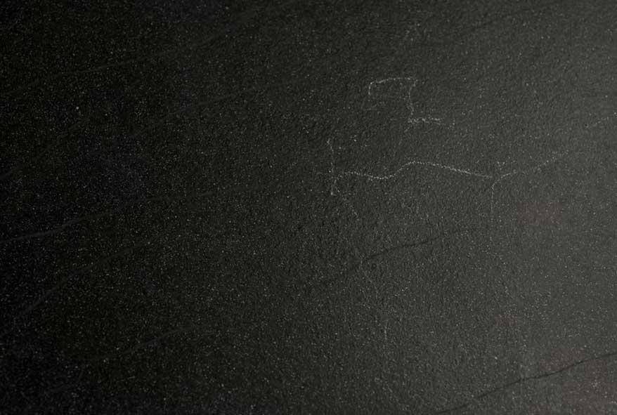 Surface gris foncé